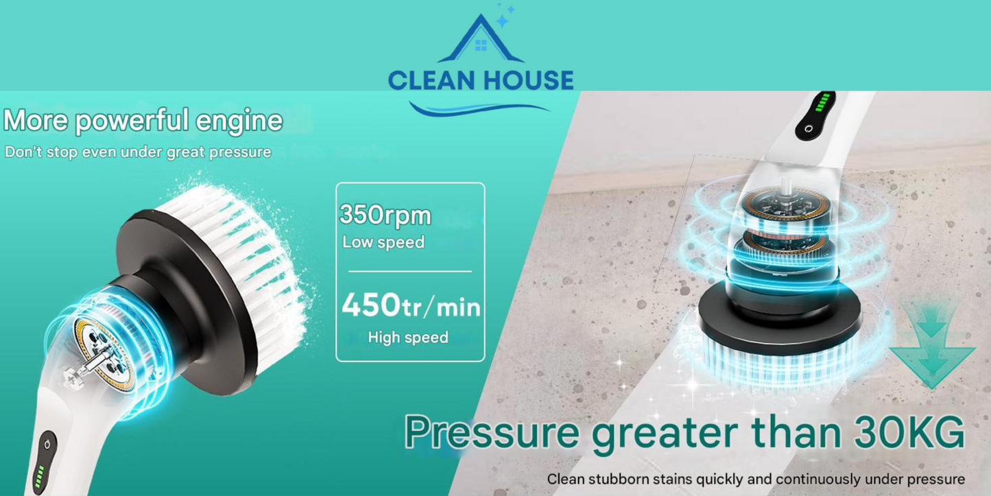 9-In-1 Electric Cleaning Brush